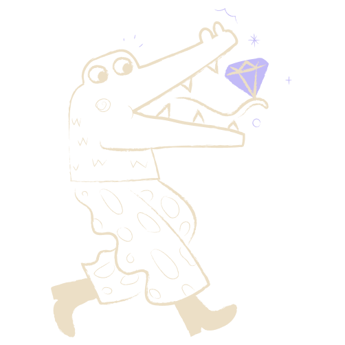 Dimond crocodile Dimond crocodile